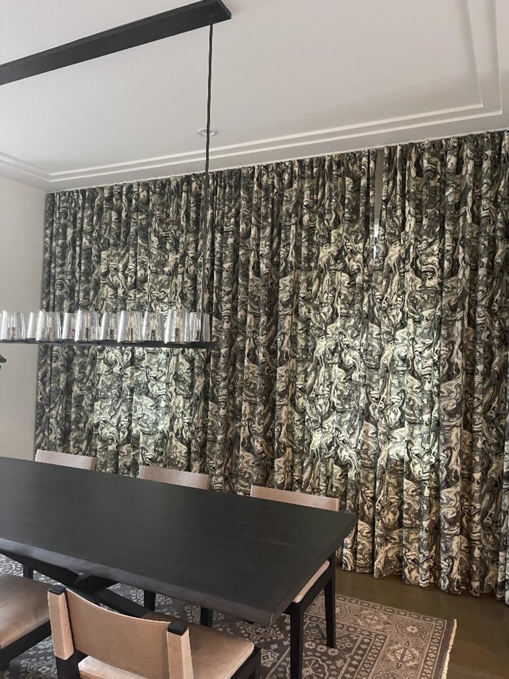 Custom-Made Floor-Length Drapes – 78% Off Original $1,800 Price!!!
